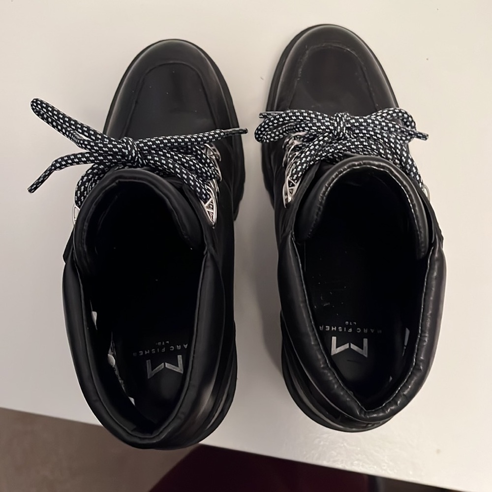 Marc Fisher lace up booties - Picture 6 of 8